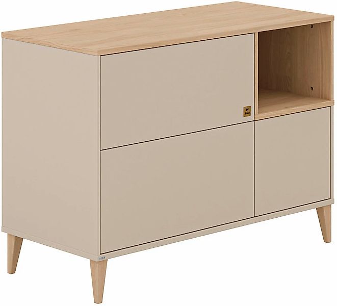 PAIDI Wickelkommode "MILA & BEN Steiff by PAIDI in Beige, Tür und 2 Schubla günstig online kaufen