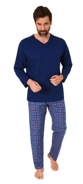 Normann Pyjama Normann Herren Schlafanzug lang günstig online kaufen