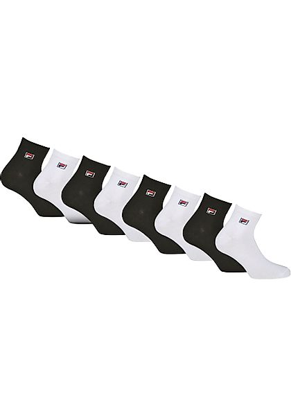 Fila Kurzsocken "UNISEX QUARTER PLAIN SOCKS" 9 Paar tlg. mit Logo-Schriftzu günstig online kaufen