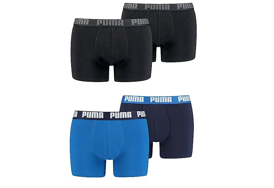 PUMA Boxershorts Puma Herren Boxershorts im 4er Pack (4-St., 4er Pack) günstig online kaufen