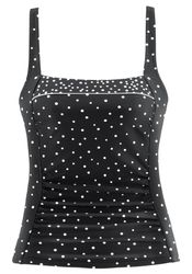 LASCANA Tankini-Top Leona, mit Pünktchenprint günstig online kaufen