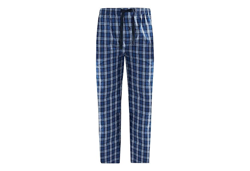 GÖTZBURG Pyjamahose Pure Cotton mit Knopfleiste und Kordelzug günstig online kaufen