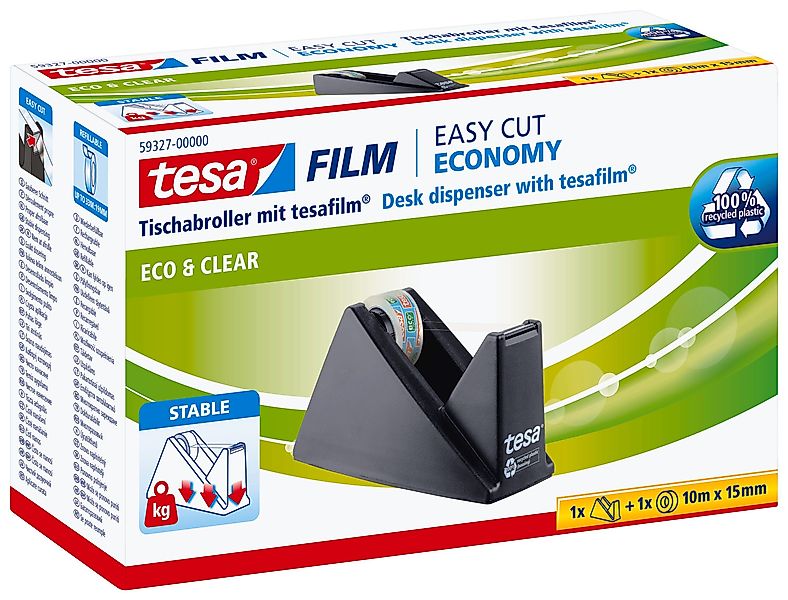 tesa Klebeband EASY CUT Economy Abroller günstig online kaufen