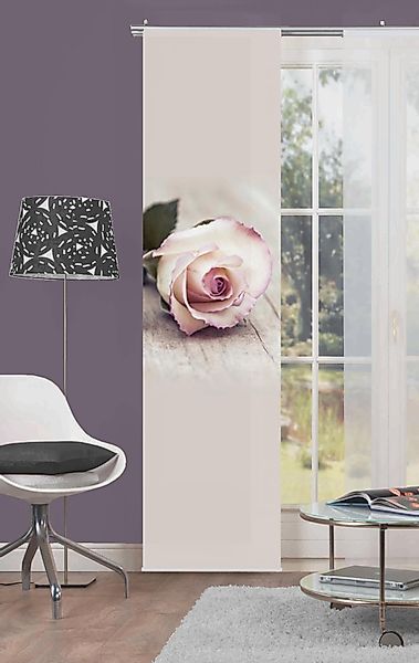 HOME WOHNIDEEN Schiebegardine ROSY (1 St), günstig online kaufen