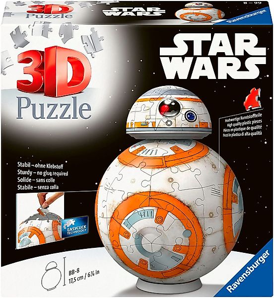 Ravensburger 3D-Puzzle Star Wars BB-8, 99 günstig online kaufen