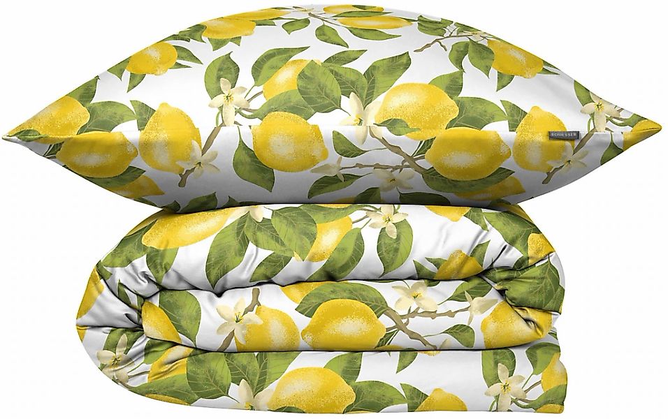 Schiesser Bettwäsche "Limona aus weicher Baumwolle mit floralem Design" 2 M günstig online kaufen