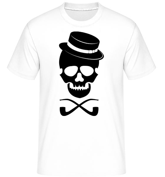 Totenkopf mit Hut · Shirtinator Männer T-Shirt günstig online kaufen