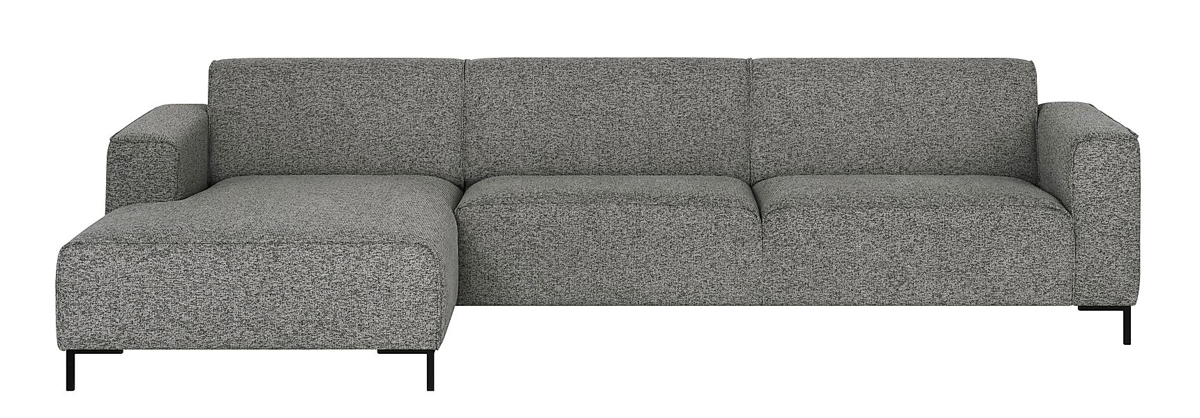 NADUVI Collection | Ecksofa Gionni links 3-Sitzer Chenille günstig online kaufen