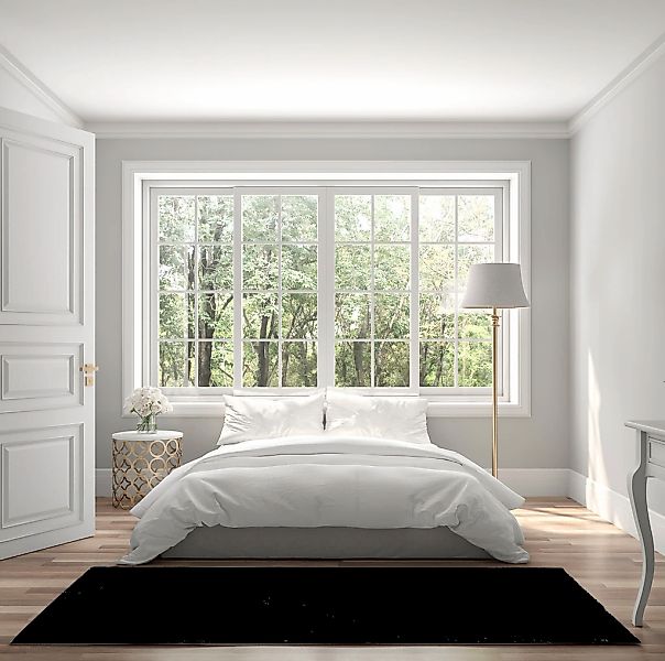 OTTO home Fellteppich "Clement" rechteckig 30 mm Höhe Kunstfell, Uni Farben günstig online kaufen