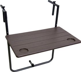 Garden Pleasure Balkontisch-Hängeklapptisch Tabora 60 cm x 61 cm x 83,5 cm günstig online kaufen