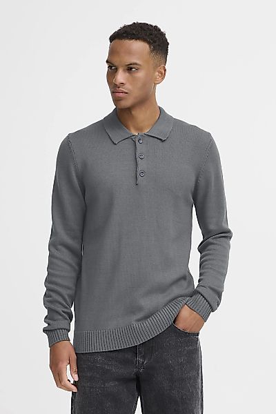 Blend Strickpullover "BHDeno" Stilvoller Strickpullover mit Polo-Kragen günstig online kaufen