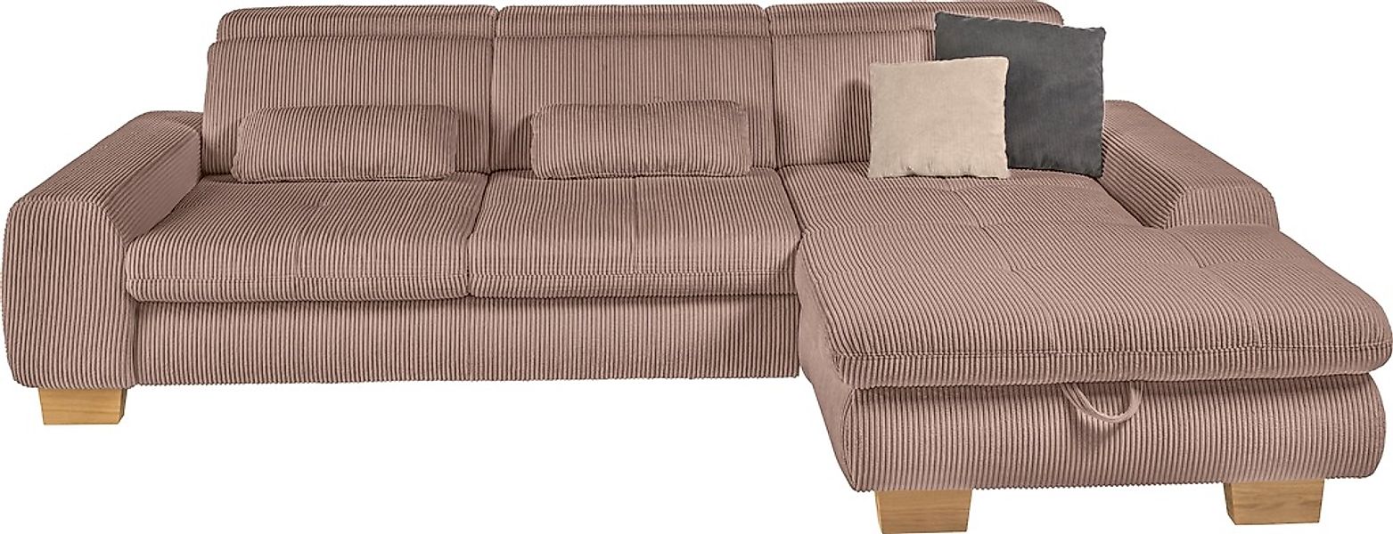 set one by Musterring Ecksofa "SO 3400 Sitzhöhe 47cm oder 49cm, Sitztiefe v günstig online kaufen