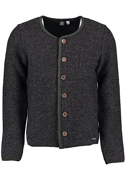 OS Trachten Strickjacke Xaluna Rundhalsausschnitt günstig online kaufen