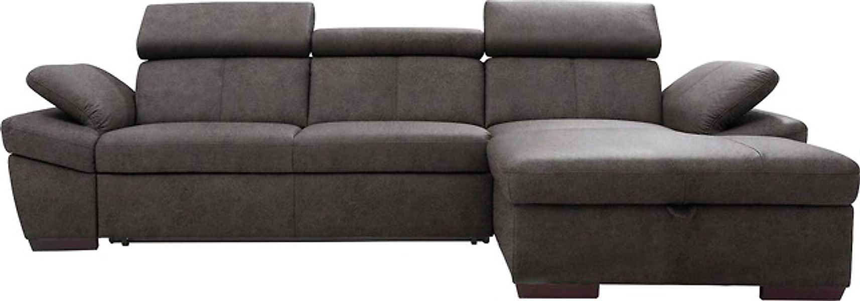 exxpo - sofa fashion Ecksofa »Salerno, Funktionssofa, Breite 280cm, hoher S günstig online kaufen