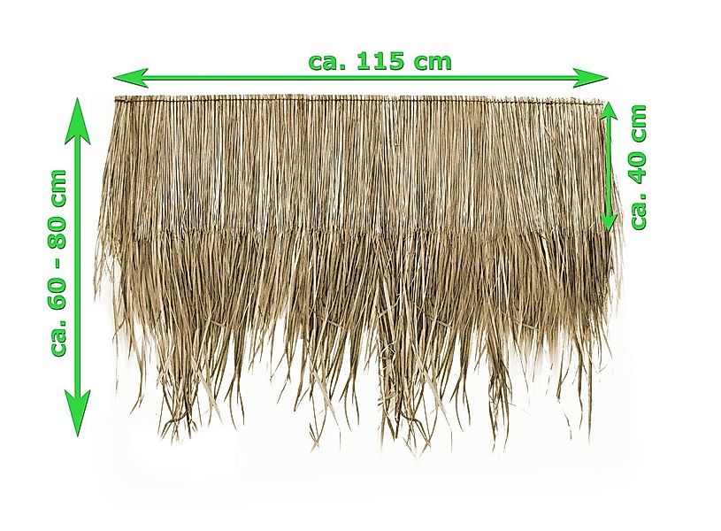 Thaiboo Dachschindeln Palmdach Palmschindel, 100% Nachhaltiges günstig online kaufen