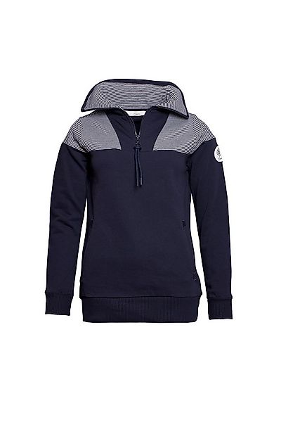SER Sweatshirt Sweatshirt Troyer Kragen W9923613W auch in großen Größen günstig online kaufen