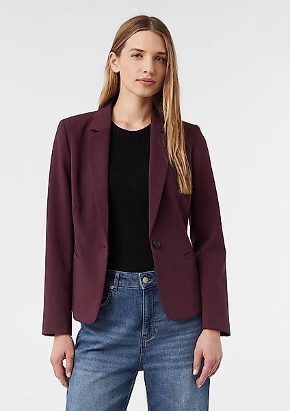 comma Blusenblazer Antaillierter Blazer mit einem günstig online kaufen