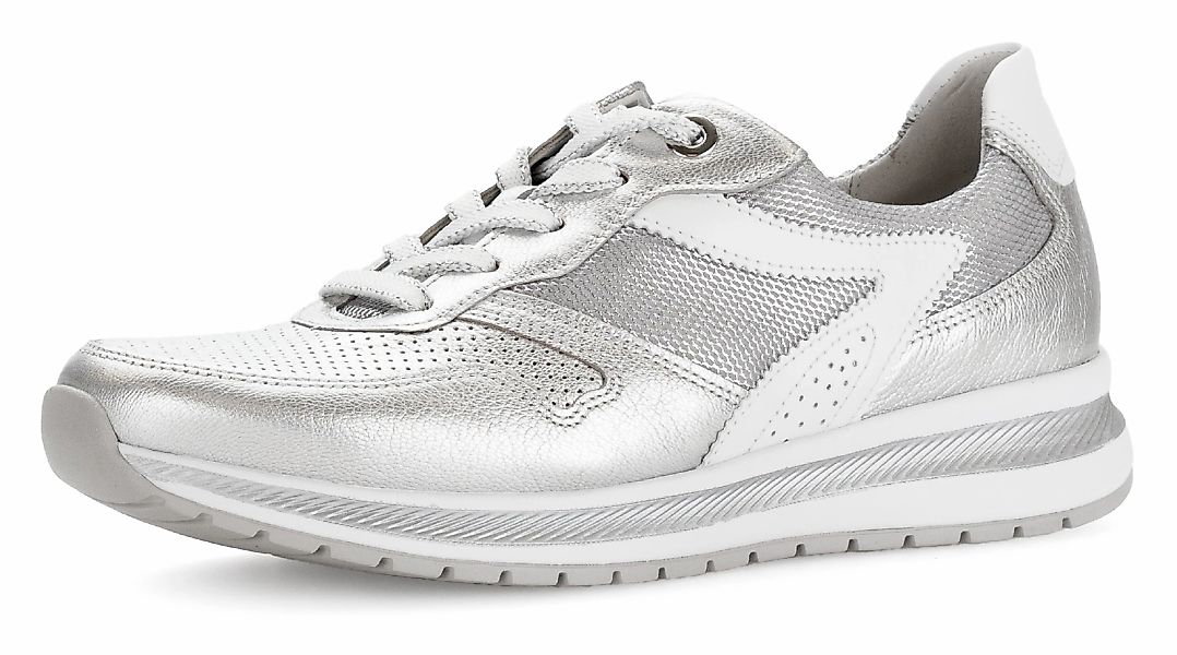 Gabor Keilsneaker "FLORENZ", Freizeitschuh, Halbschuh, Schnürer in Schuhwei günstig online kaufen