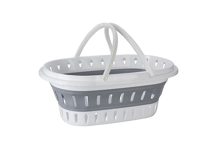 Mojawo Wäschewanne 25L Faltbarer Wäschekorb Wäschesammler mit Henkel B58xL3 günstig online kaufen