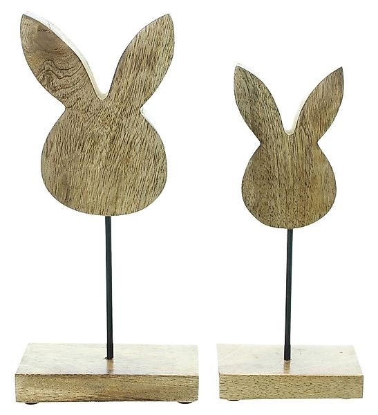 Frank Flechtwaren Dekoobjekt, Osterdeko "Hase", 2er günstig online kaufen
