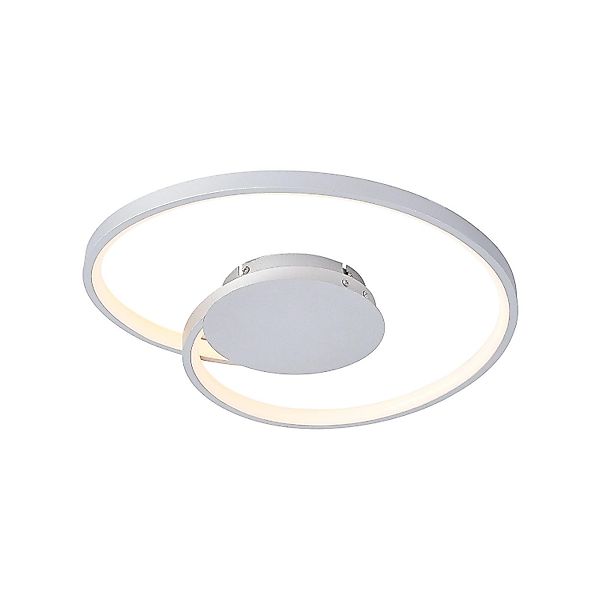Lucande LED Deckenleuchte Enesa 9956086 Dimmbar Modern in Alu aus Metall 1- günstig online kaufen