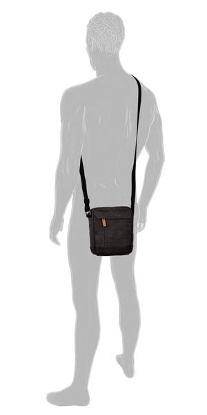 camel active Umhängetasche "Air" Canvas Modell aus weichem Lederimitat abge günstig online kaufen