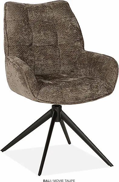 OMG Design Esszimmerstuhl »Bali« (Set) 2 Stk.Drehstuhl mit auto-return, Arm günstig online kaufen
