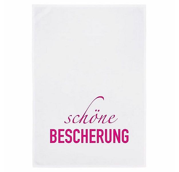 17,30 Hamburg Geschirrtuch Schöne Bescherung, neon pink, (1-tlg), 50x70cm, günstig online kaufen
