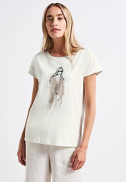 STREET ONE T-Shirt, mit Rundhalsausschnitt günstig online kaufen