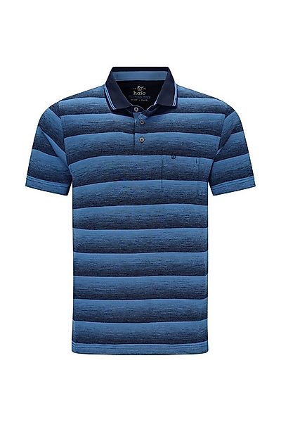Hajo Poloshirt Gestreiftes Poloshirt von Hajo in Herren Übergrößen, blau günstig online kaufen