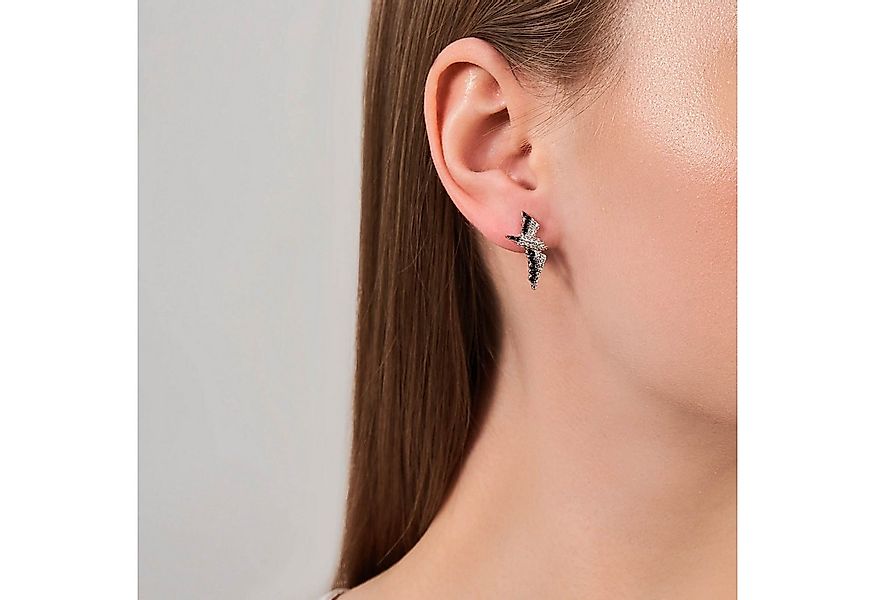 Secretforyou Creolen-Set Ohrringe Kreolen 925 Silber Zirkonia Steine Vögel günstig online kaufen