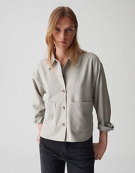 OPUS PANTS Hemdbluse FAMOSY aus nachhaltigem Viskose Mix Boxy Silhouette, a günstig online kaufen