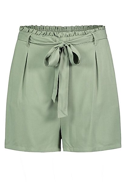 Fresh Made Shorts Mit Bindeband und elastischem Bund, kurze Bermuda Paperba günstig online kaufen