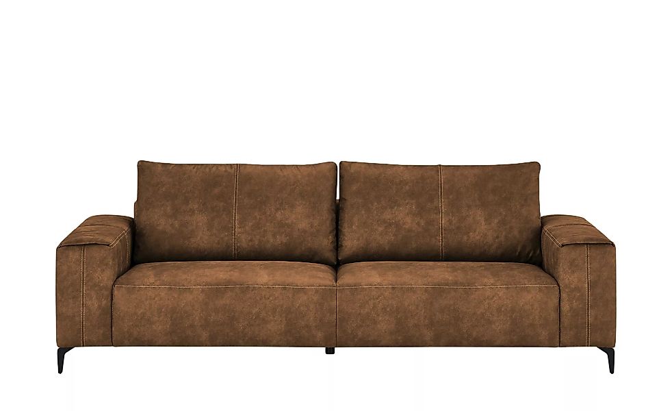 smart Sofa - braun - 252 cm - 90 cm - 91 cm - Polstermöbel > Sofas > 3-Sitz günstig online kaufen