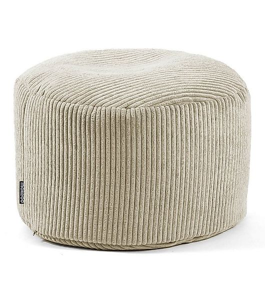 mokebo Pouf Der faule Lenz (aus Cordstoff), Sitzhocker, Bodenkissen, Fußhoc günstig online kaufen