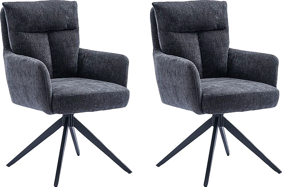 Home affaire Esszimmerstuhl »Monaco, TOPSELLER!«, (Set), 2 St., Boucle, ver günstig online kaufen