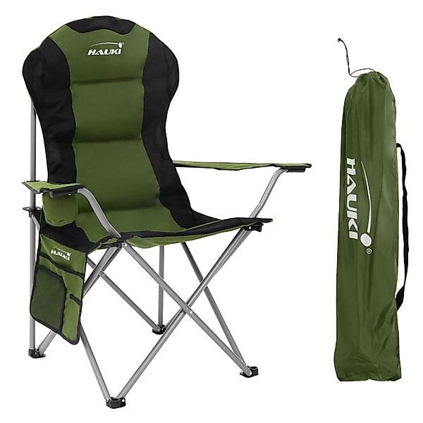 Hauki Campingstuhl Faltstühl faltbar mit Getränkehalter & Tragetasche bis 1 günstig online kaufen