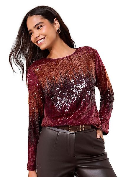 Friends Like These Paillettenshirt Friends Like These Langärmelige Paillett günstig online kaufen