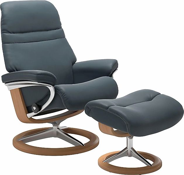 Stressless "Sunrise" mit Signature Base, Größe M, Gestell Eiche, in 2 Bezug günstig online kaufen