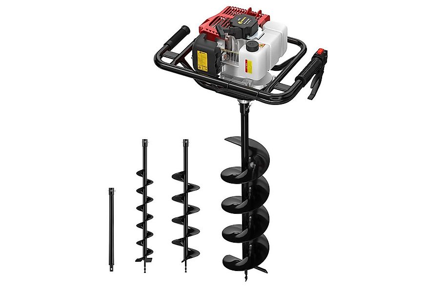 CONENTOOL Erdbohrer, 1,9 kW, max. 11000 U/min, inkl. 3 Bohraufsatze günstig online kaufen