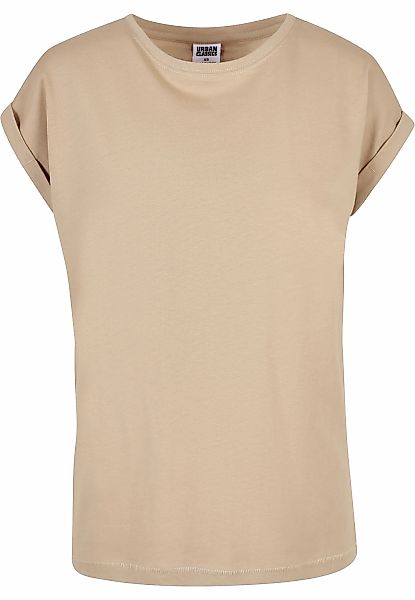URBAN CLASSICS Kurzarmshirt "Urban Classics Damen Ladies Extended Shoulder günstig online kaufen