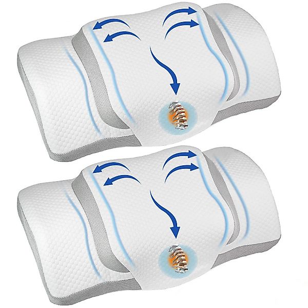 Esun Kopfkissen Memory Foam Kissen, Ergonomisches günstig online kaufen
