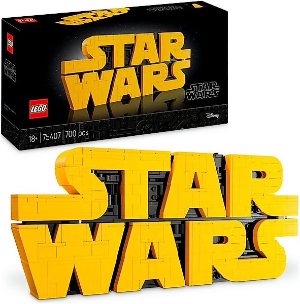 LEGO® Star Wars Logo aus LEGO Steinen (75407), LEGO Star Wars ™ Konstruktio günstig online kaufen