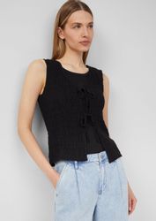 s.Oliver Funktionsweste Indoor-Weste Strukturierte Slim-Fit-Weste aus günstig online kaufen