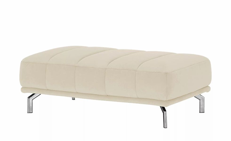 Lounge Collection XXL-Hocker  Sarina ¦ creme ¦ Maße (cm): B: 127 H: 43 T: 7 günstig online kaufen