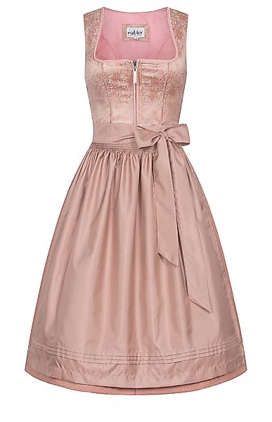 Nübler Trachtenkleid Mididirndl Gepa in Apricot günstig online kaufen