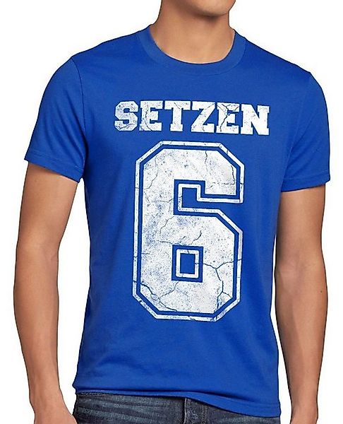 style3 T-Shirt Setzen Sechs schule zeugnis abschluss günstig online kaufen