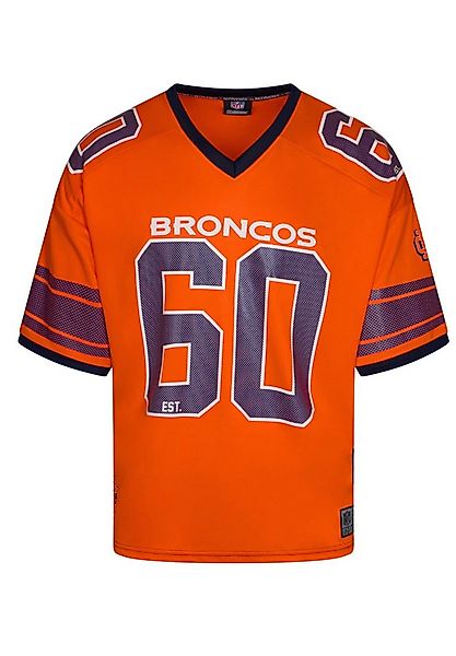 Recovered T-Shirt Denver Broncos NFL Mesh Oversized Top Jersey Trikot Orang günstig online kaufen