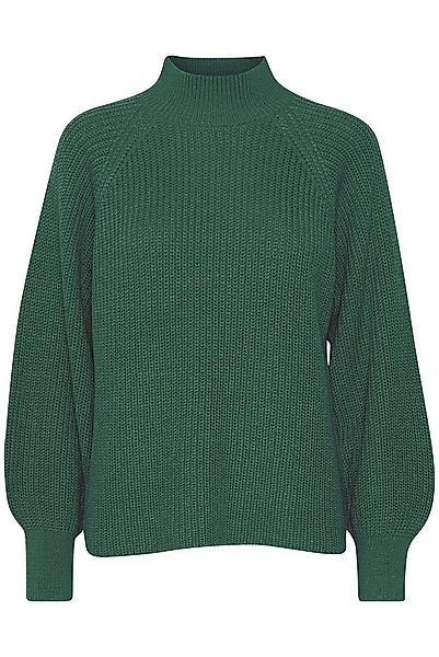 b.young Strickpullover Grobstrick mit Ballonärmeln mit Kragen BYOTINKA HIGH günstig online kaufen