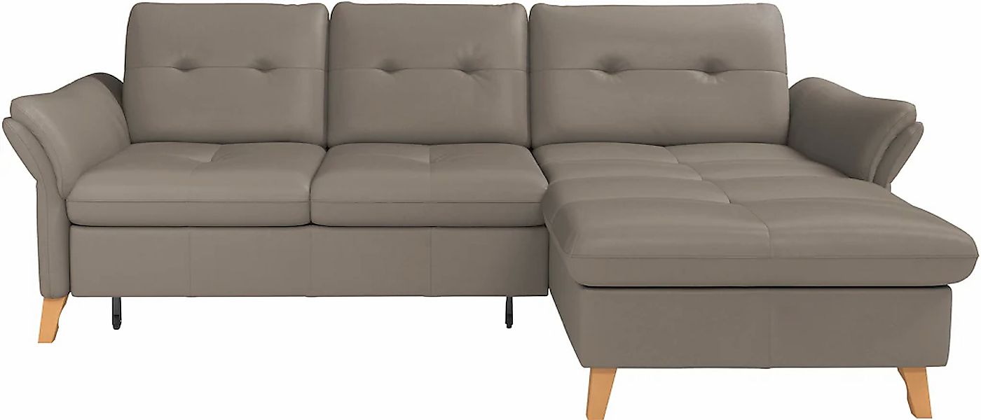 sit&more Ecksofa "Göteborg", Sitztiefenverstellung und Federkern, wahlweise günstig online kaufen